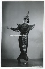 D2228 Portrait hübsche Tänzerin Frau Girl Asiatisches Kostüm Siegfried Enkelmann
