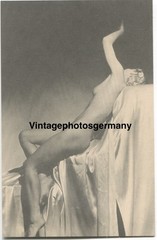 Z6355 postcard 1920s artistic nude pretty woman lingerie