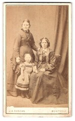 Photograph J. A. Duncan, Montrose, 136, High Street, Portrait Two Bourgeois