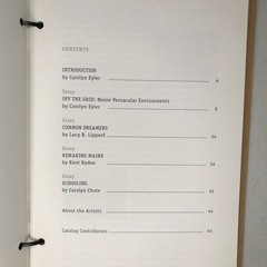 Off the Grid: Maine Vernacular Environments — USM Art Galleries 2007 PB