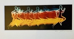 Limited Edition Photographic Motion Triptych Triathlon by Alex Pietersen c1980