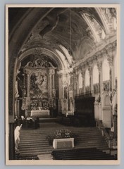 Freising 1949 – Cathedral Altar – Old Photo 1950s