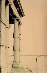 Axel Cabin Punta Della Salute Photograph 1989 Signed 19/20 Venice Italy