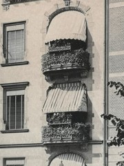 Large Phototype 1889. Berlin. Hansa Quarter. Residence Lessingstraße 62. Hermann