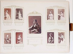 Photo Album / Theatre Actors Opera Singer CDV Photography 19th century
