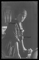 Feldbach 1915 – Pretty Woman in Portrait – Austria 1910s – Photo Postcard 9x14cm