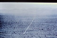 Vintage Art History 35mm Glass Slide Walter De Maria Los Vegas Piece 1969