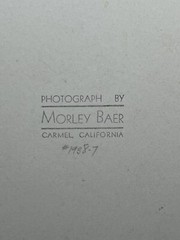 RARE Original Morley Baer Signed Photograph 1940’s Children in Carmel By The Sea