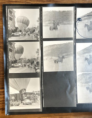 NEWLY FOUND! Hendrickson PHOTO Contact Sheet Proof & Negatives COWBOY ON HORSE