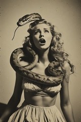 2 ~ 4X6 Glossy Fine Art ‘ SNAKE PIT ‘ Photo FANTASY Set ! 21135975