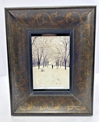 Mark Person Original Photograph Entitled Reflections in Boston Frame-Wood/Glass