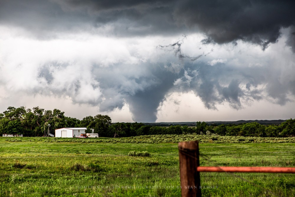 Storm Photography Print – Picture of Large Tornado in Texas Panhandle