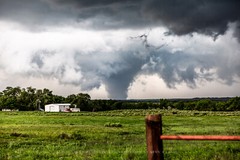 Storm Photography Print – Picture of Large Tornado in Texas Panhandle