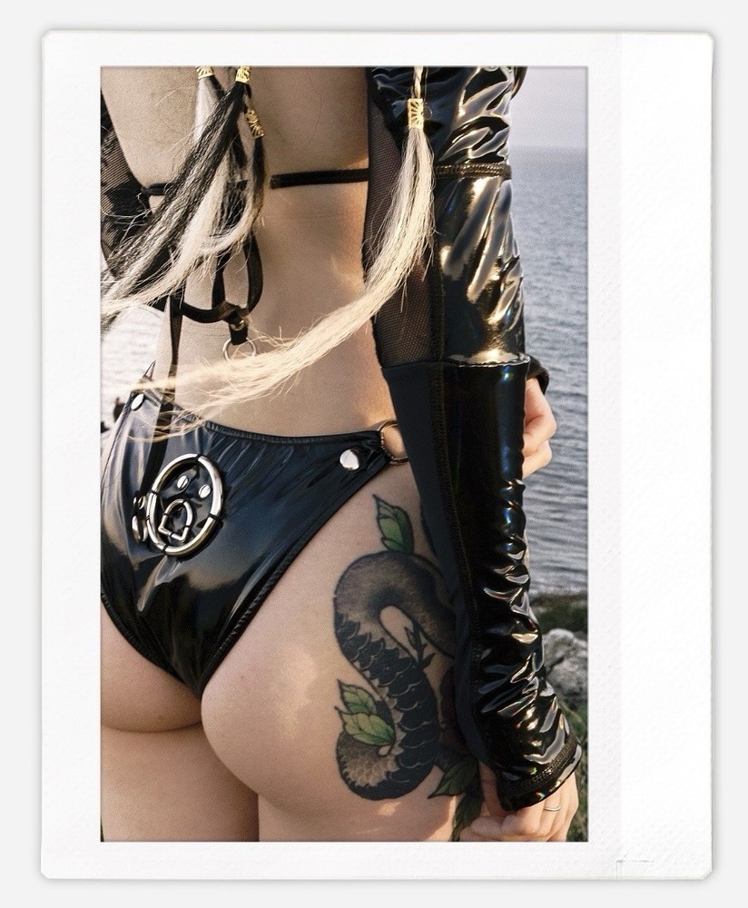 Art model Bradley Instax Wide Instant Film Print