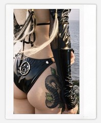 Art model Bradley Instax Wide Instant Film Print