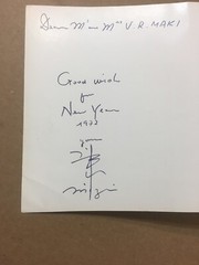 Yasuo Mizui Japanese French Stone Sculptor Signed Exhibition Catalog Autograph