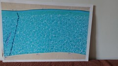 Hiroko Shikashio – Looking Down – Signed Original Work – Approx 49x33cm