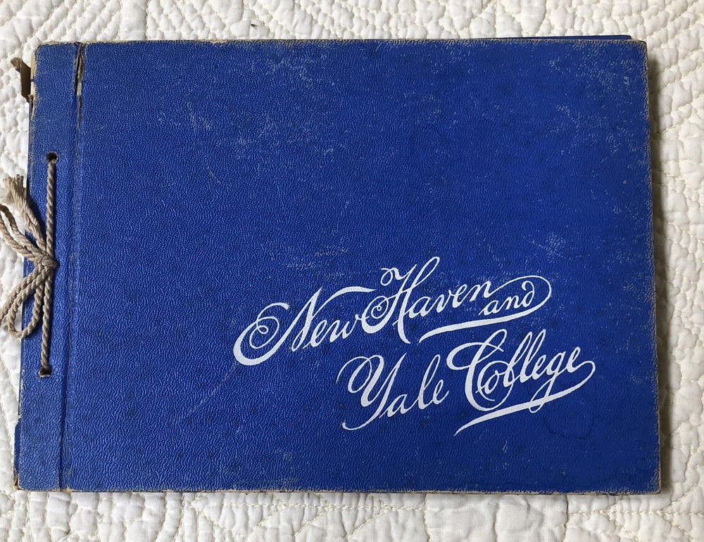 Vintage Souvenir Of New Haven And Yale College Photo Gravures Booklet 7.5”x 5.5”