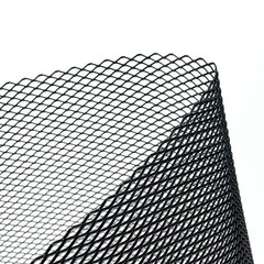Modengzhe Car Grill Mesh,40 x 13 inch Universal Black Mesh,Aluminum Alloy Aut…