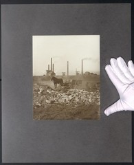 Photography Else Thalemann, Ruhr area, Folkwang Verlag, back with stamp F