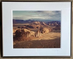 Sunrise Monument Valley, UT Original Photo by Jim Guthrie Signed Matted Framed!