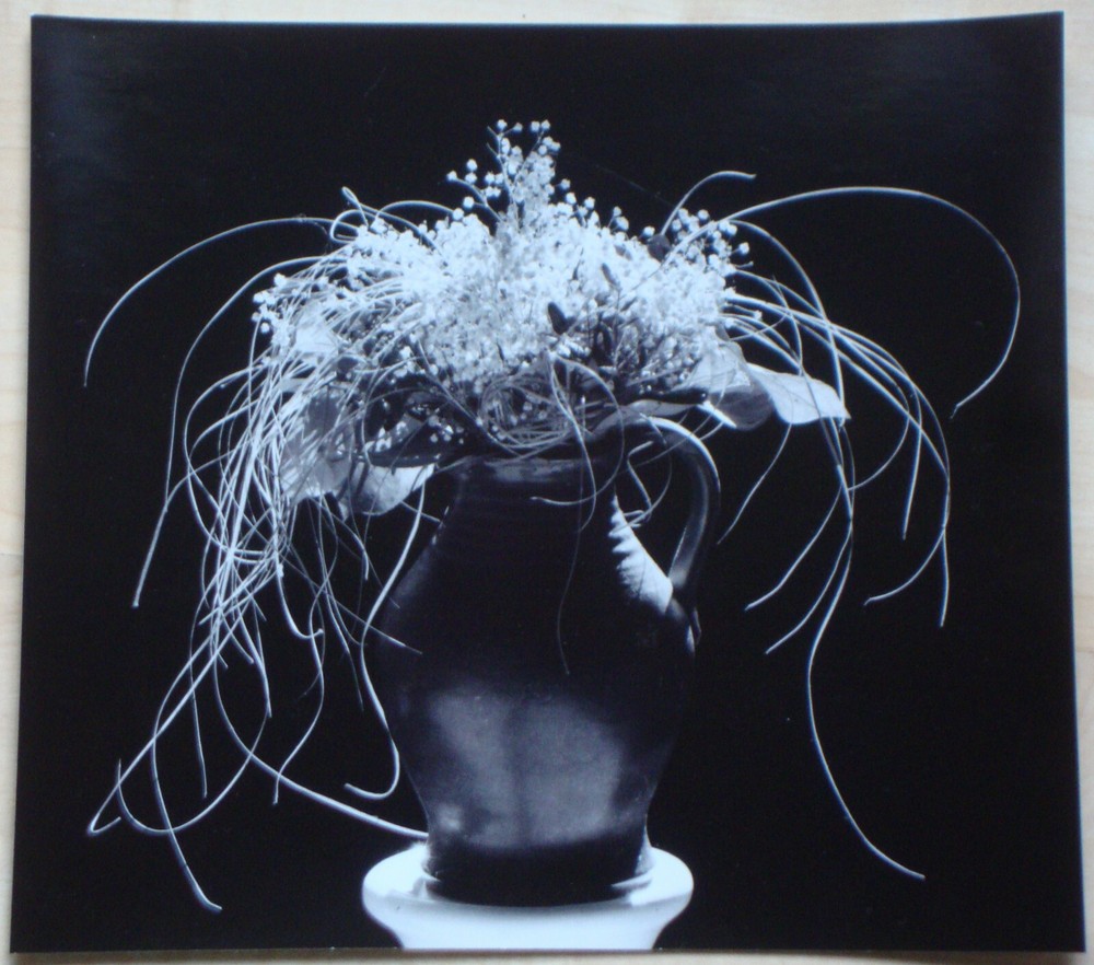 Black and White Photography ‘Bouquet’ by Michael Nusseck – 23.5 x 21 cm