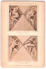 12 Photographs Fried. Bruckmann, view of Vienna, pictures of the Magic Flute in the Lo