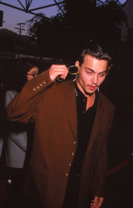 Dia Johnny Depp Celebrity Photo Agency 1989 KB Format Photographer P14-22-5-2