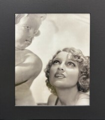 George Hurrell Jeanette Macdonald Matted Photolithoph Hollywood Actress photo