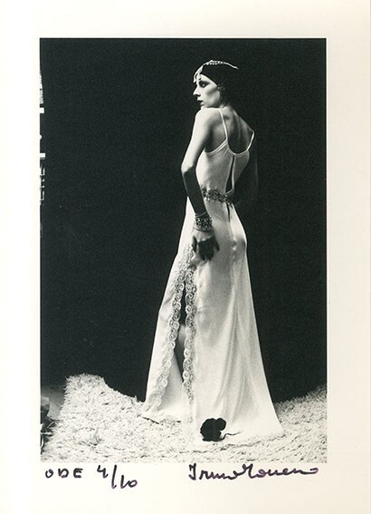 Irina Ionesco » one » Gelatin Silver Print Autograph Sheet Size H 7 x W 5 in
