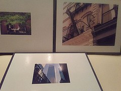 New York City Street Scenes 3 Plaque-Mounted Photographs Architecture and People