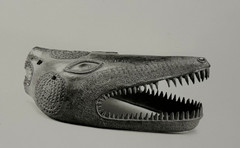 1994 BENIN PORTRAIT «HEAD OF SNAKE» EXHIBIT FROM MUSEUM FUR VOLKERKUNDE, VIENNA