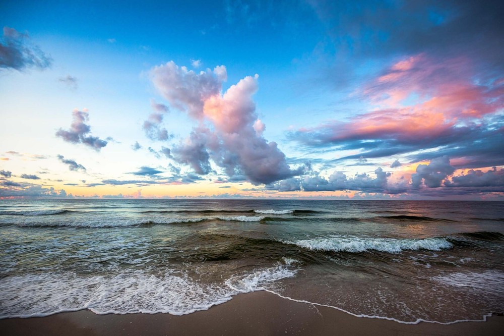 Gulf Coast Photography Print – Picture of Sky Over Beach at Orange Beach Alabama