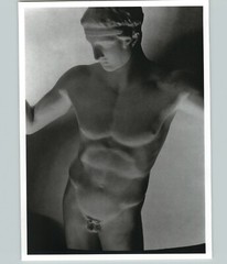 1932 1992 Greek Male Nude Statue Large Art Photo By Horst 16X20