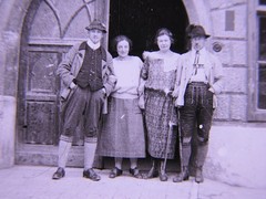 Brenner, Gasthof Brennerpost Tyrol around 1900 Historical Glass Picture