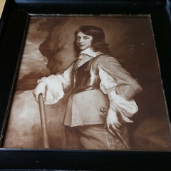 Antique Photo Painting Adriaen Hanneman – Henry Duke of Gloucester AD.BRAUN & CIE