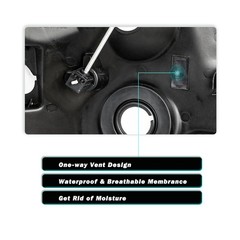 TUSDAR Headlight Assembly Set for 2007-2014 GMC Yukon | Yukon XL OEM Replacem…