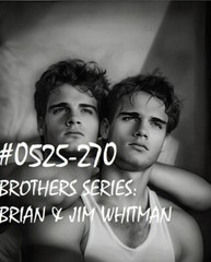 MALE PORTRAIT #0525-270- iconic models /brothers series – free shipping in usa