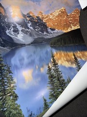 RARE Moraine Lake Sunrise, Banff National Park Canada Canvas 24” (W) x 36” (H)