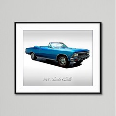 Classic Cars – 1966 Chevy Chevelle SS Convertible in Marina Blue – Muscle Car