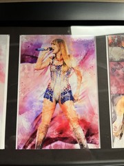 Taylor Swift 3 Photo Lot – Framed Ready To Hang