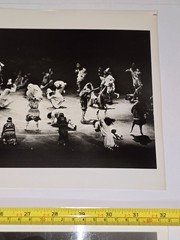 THE JOFFREY BALLET 8×10 HERBERT MIGDOLL 2 PRESS PHOTO RIMA CORBEN DANCE INDIAN