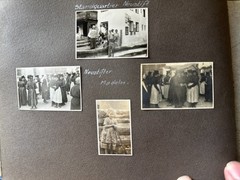 Old Photo Album Civilian with Flaws, Travel 1930s /90