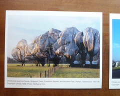 3 Christo and Jeanne-Claude, Wrapped Trees, Three Promotional Photographs, 1998