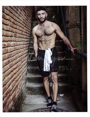 11 X 8.5 Alan Lyon Original Male Photo gay interest (1) Alex steps in Mexico
