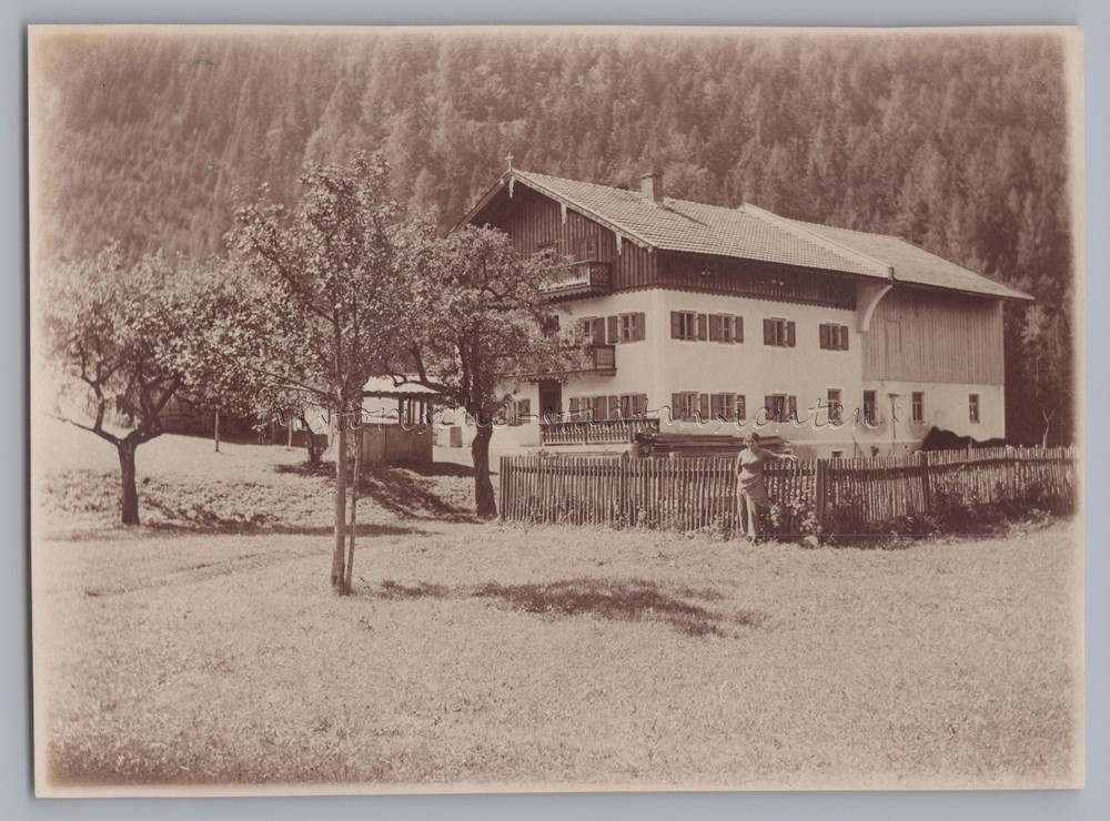 Bayrischzell 1921 – Farmhouse Antretter – Old Photo 1920s