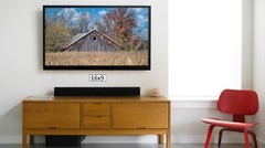 Wooden Barn With Corn Field, High Resolution Image, Many Formats, TV Art