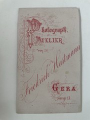 orig. CDV photo photograph old picture woman lady fashion around 1870 F. Hartmann Gera