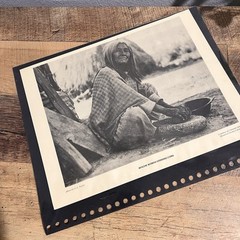 G.s Taylor Apache Woman Grinding Corn Print