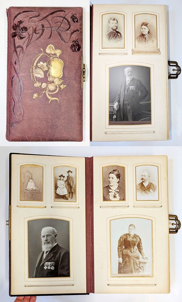 Ludwig Betz Munich Bavaria Ruhmeshalle Photo Album Print 1890 Silver Gelatin